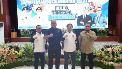 Hasnuryadi Sulaiman Hadiri Pelantikan Pengurus Persambi Kalsel Masa Bakti 2026-2030