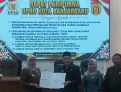 DPRD Banjarbaru dan Pemko Sepakati Perubahan KUA PPAS APBD 2026