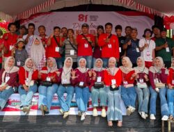 Semarak HUT ke-81 RI, Warga RT 04 Cindai Alus Gelar Lomba dan Doorprize Berhadiah Sapi Bali