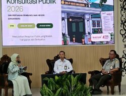 Jaring Aspirasi Masyarakat, SMKPP Kementan di Banjarbaru, Gelar Forum Konsultasi Publik 2026