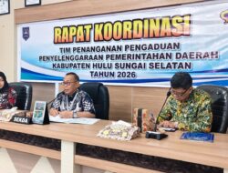 Pemkab HSS Perkuat Koordinasi Penanganan Pengaduan Penyelenggaraan Pemerintahan