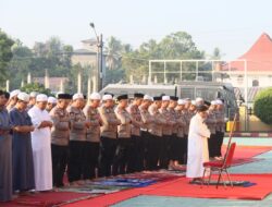 Polres HSS Salat Istisqa dan Doa Diturunkan Hujan