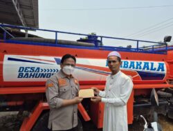 Firman Yusi Bagikan 1.500 Masker dan Bantu Operasional Tiga UPBS di Kabupaten Tabalong