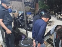 Usai Bikin Keributan, Seorang Pria Mabuk Diduga Bakar Toko Peralatan Mobil