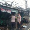 Belasan Rumah dan Kios di Pasar Lama Laut Ludes Terbakar