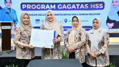 GAGATAS HSS, TP PKK dan Inspektorat HSS Bersinergi Perkuat Gerakan Keluarga Berintegritas