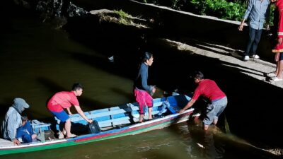 Jembatan Saka Harang Mantuil Runtuh; Warga Bergerak Sendiri, Parkir Swadaya Jadi Solusi Darurat