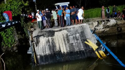 Jembatan Saka Harang Mantuil Runtuh, Dewan Kelurahan Pertanyakan Pengawasan Proyek dan Kondisi Struktur