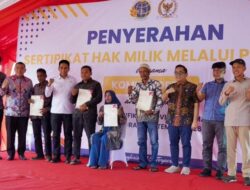Pastikan Tanah Clear and Clean, 40 Warga Banjar Terima Sertifikat untuk Dukung Program Rumah MBR