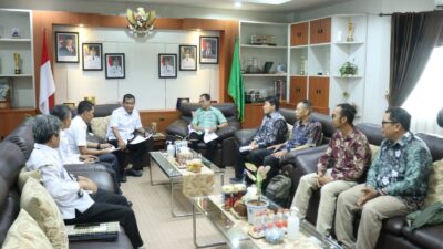 Bupati HSS Terima Audiensi Tim Ahli Studi Pembangunan BLK