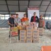 Ketua DPRD Batola Ayu Dyan Liliana Sari Wiryono Bantu Makanan dan Minuman Untuk Petugas Posko Karhutla Setempat