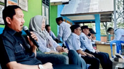 Anggota DPRD Kalsel, Gusti Abidinsyah memberikan sambutan.