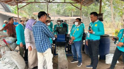 Latih Pekebun Sawit, BPDP Bersama BBPP Binuang Pelatihan Pembuatan dan Aplikasi Pupuk Organik