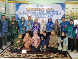 Musrenbang Desa Mali-Mali Bahas Pembangunan 2027, Jalan Usaha Tani Jadi Prioritas