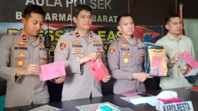 Tiga Pelaku Pembakaran Diringkus Polresta Banjarmasin