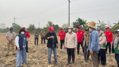 Wamenko Pangan Pantau Pencegahan Karhutla di Kabupaten Banjar, Petani Masih Hadapi Ancaman Gagal Panen