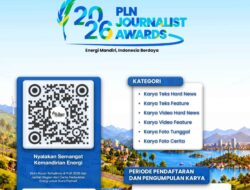 PLN Journalist Awards 2026 Kembali Digelar, Usung Tema “Energi Mandiri, Indonesia Berdaya”