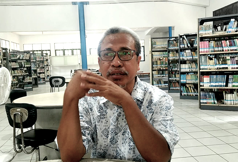 Anggota Divisi Penanganan Satgas PPKPT ULM Banjarbaru, Noer Komari